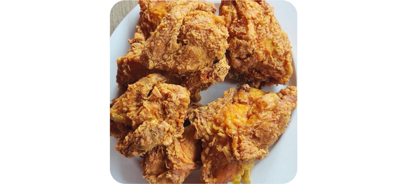 Imagen del producto1/4 DE POLLO A LA BROASTER