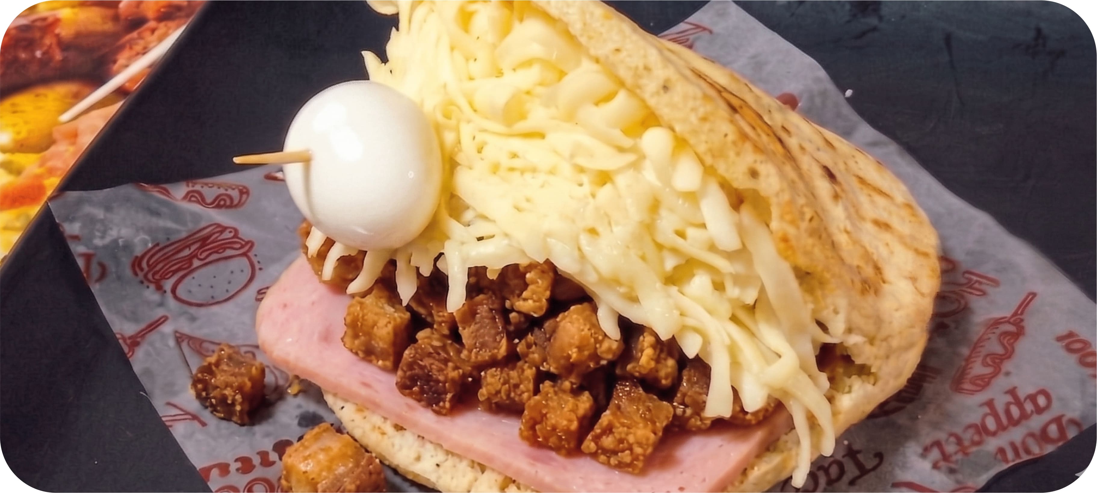 Imagen del productoAREPA CON CHICHARRON 😋