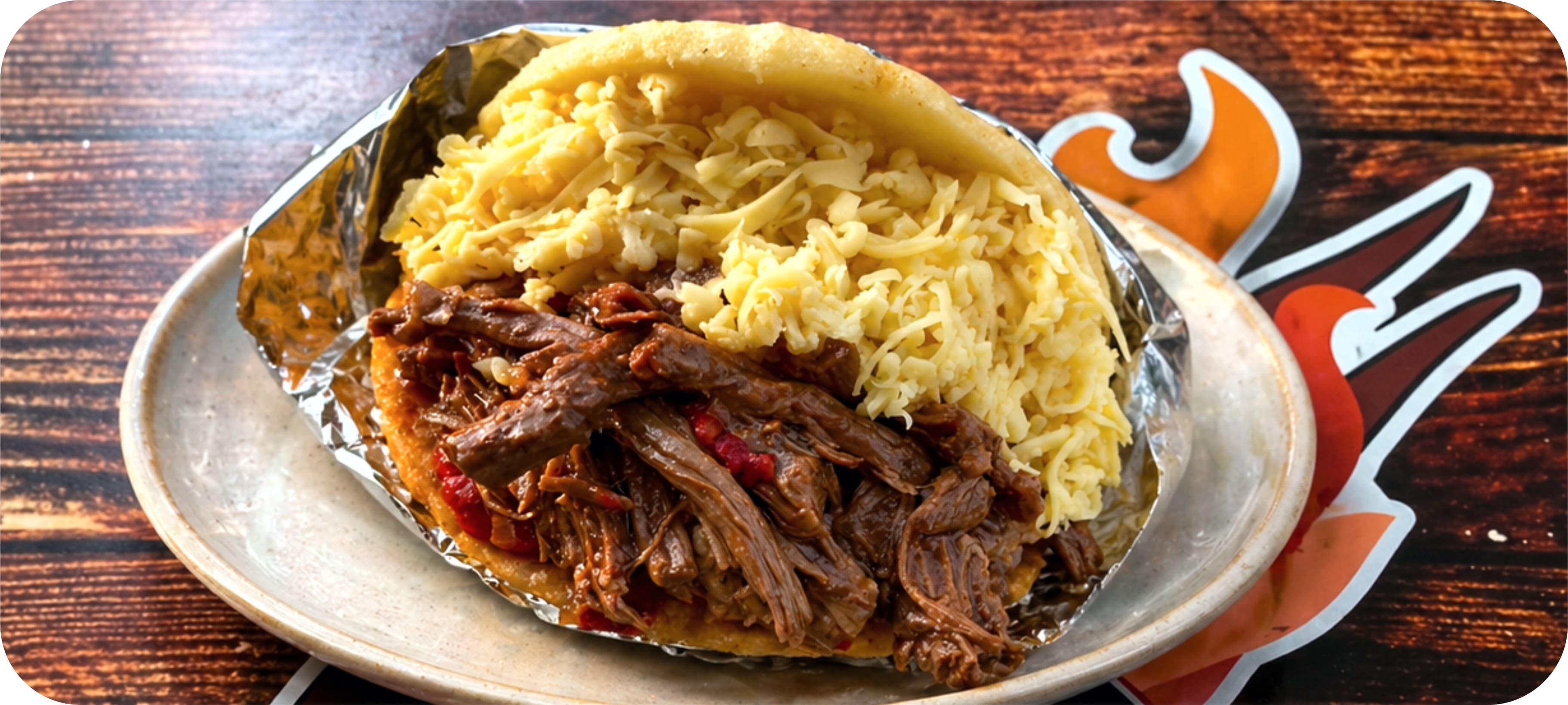 Imagen del productoAREPA CON CARNE 😋