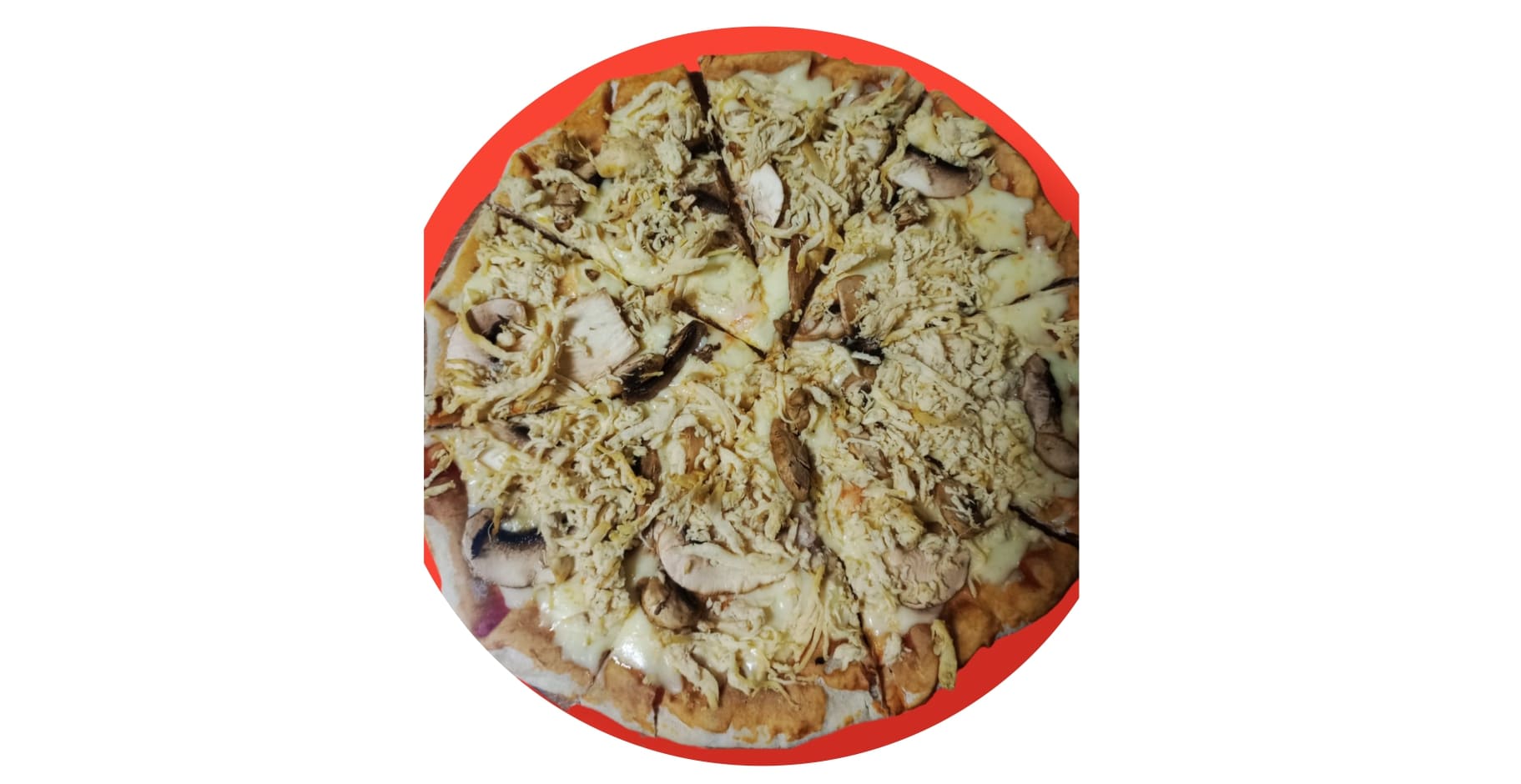 Imagen del productoPIZZA POLLO CON CHAMPIÑONES