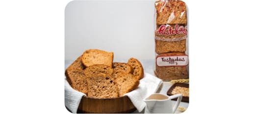 Imagen del productoPAQUETE TOSTADA INTEGRAL