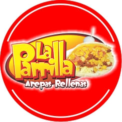 LA PARRILLA AREPAS RELLENAS Logo