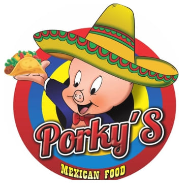 PORKYS MEXICAN FOOD Logo